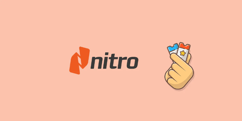 Get Nitro PDF Pro at the Best Price