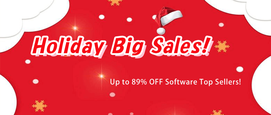 [Holiday Big Sales!] - Up to 89% OFF Software Top Sellers!