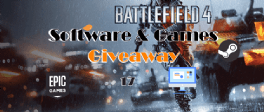 Giveaway! 100% FREE to Get Battlefield 4, Frostpunk and Aiseesoft Slideshow Creator in early June!