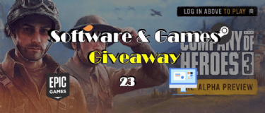 Giveaway! 100% FREE to Get Company of Heroes 3, Syberia I & II, TriSunSoft KeyMusic, AnyMP4 Video Converter, and so on!