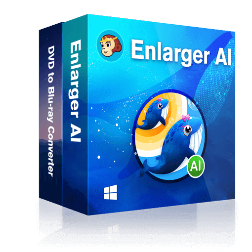 DVDFab Enlarger AI + DVD to Blu-ray converter