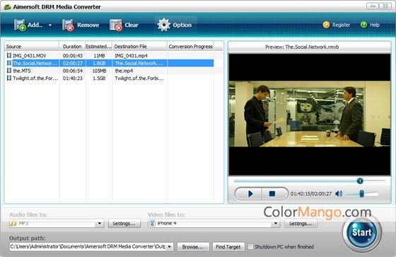 aimersoft drm media converter free trial