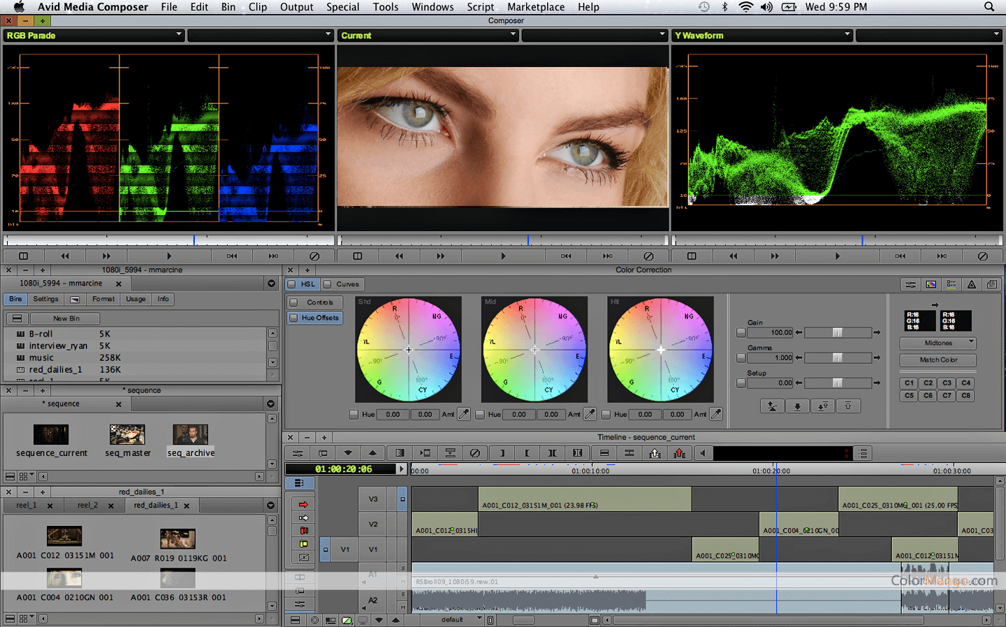 avid softimage3d screen resolution