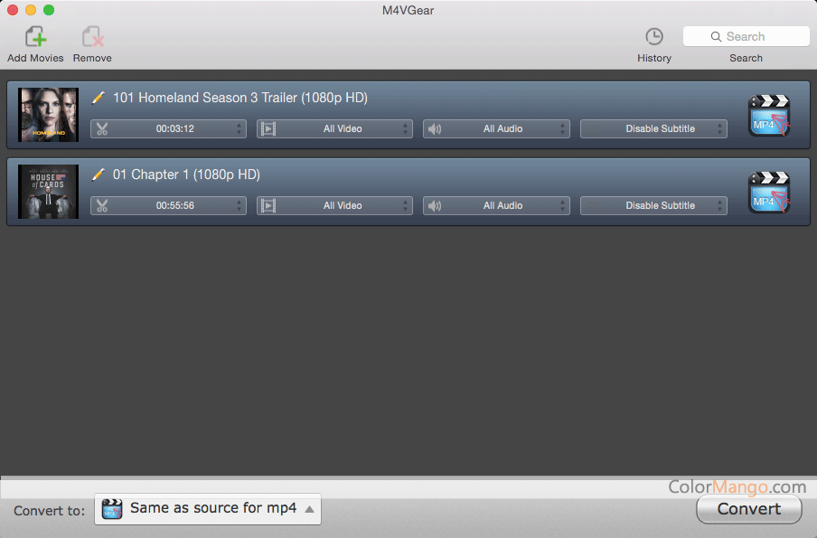 Drm removal