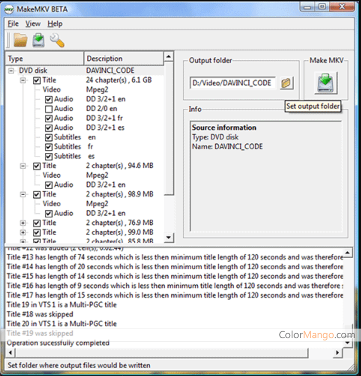 MakeMKV フリーウェア