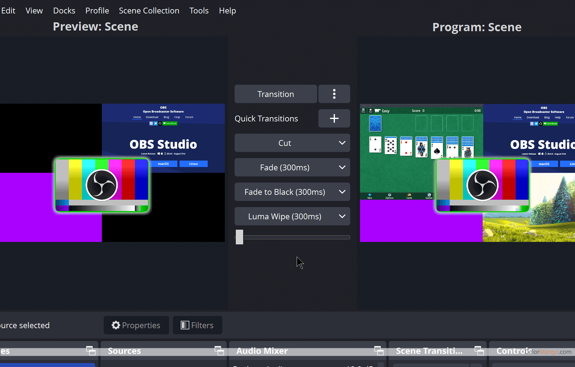 OBS Studio Screenshot