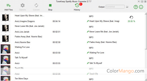 tuneskit spotify converter not working