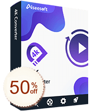 Aiseesoft Convertisseur 4K Code coupon de réduction