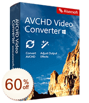 Aiseesoft AVCHD Converter Discount Coupon