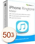 Aiseesoft iPhone 着信音作成 Discount Coupon Code