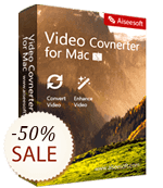 Aiseesoft Video Converter for Mac Discount Coupon