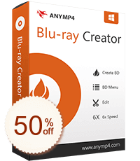 AnyMP4 Blu-ray Creator割引クーポンコード
