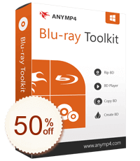 AnyMP4 ブルーレイソフトパック Discount Coupon Code