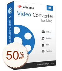 AnyMP4 Video Converter für Mac Rabatt Gutschein-Code