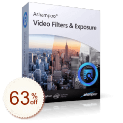 Ashampoo Video Filters and Exposure Discount Coupon