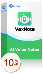 iMyFone VoxNote Discount Coupon