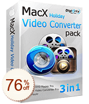 MacX Holiday Video Converter Pack Discount Coupon Code