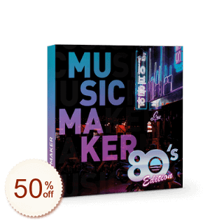 MAGIX Music Maker 80s Edition Discount Coupon Code
