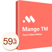 Mango Text Video Maker Discount Coupon