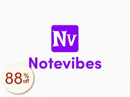 Notevibes Discount Coupon