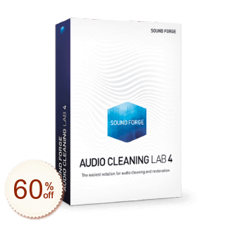 SOUND FORGE Audio Cleaning Lab Discount Coupon