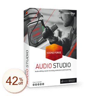 SOUND FORGE Audio Studio Discount Coupon