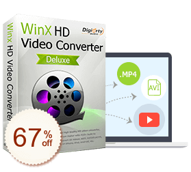 WinX HD Video Converter Deluxe Discount Coupon