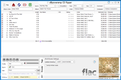 dBpoweramp CD Ripper Shopping & Trial Screenshot
