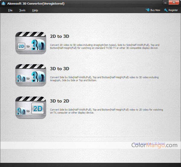 Aiseesoft 3D Converter Screenshot