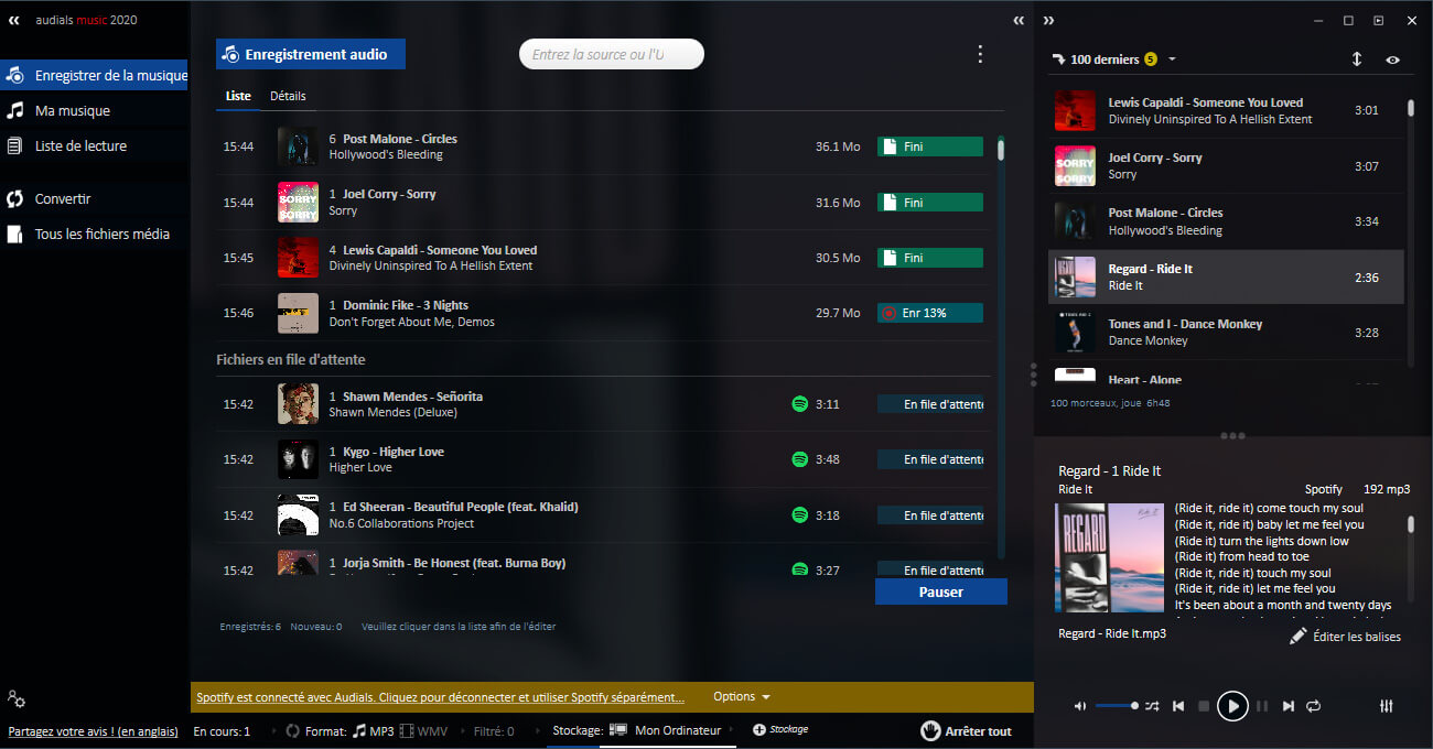 Audials Music Screenshot