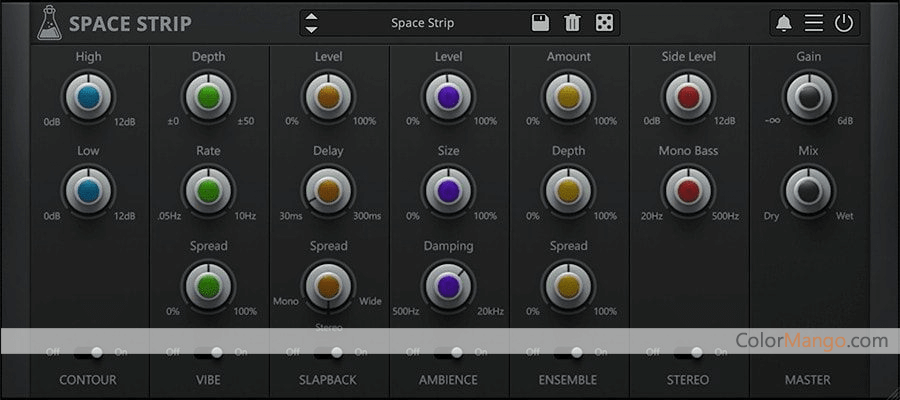 AudioThing - Space Strip Screenshot