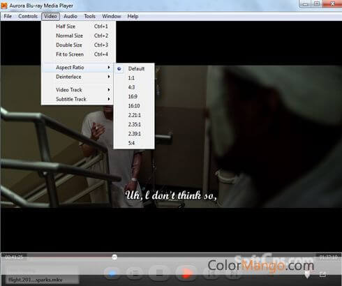 Aurora Blu-ray Media Player Screenshot
