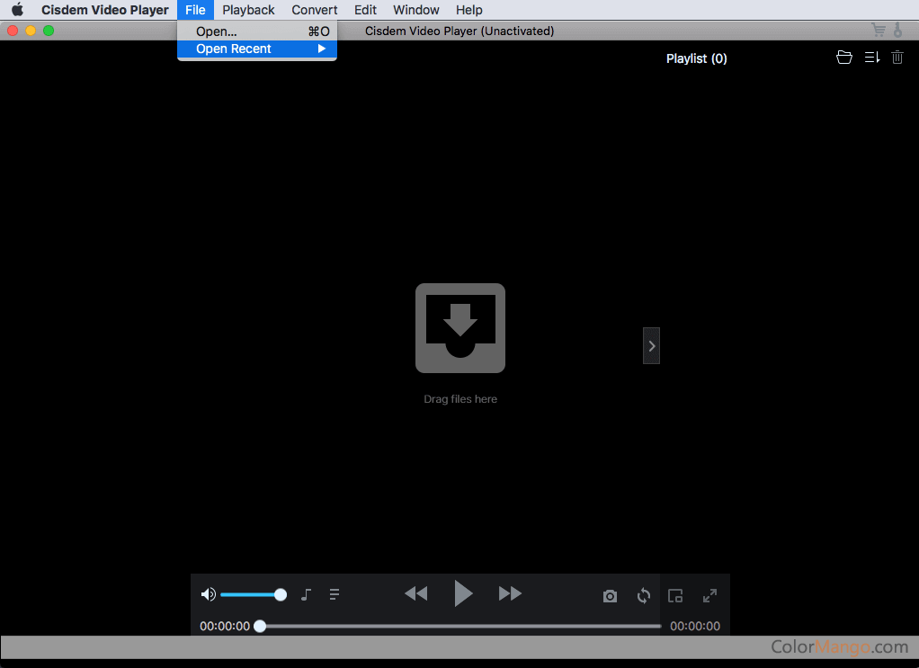 Cisdem Video Player for Mac Screenshot