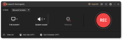 EaseUS RecExperts Screenshot