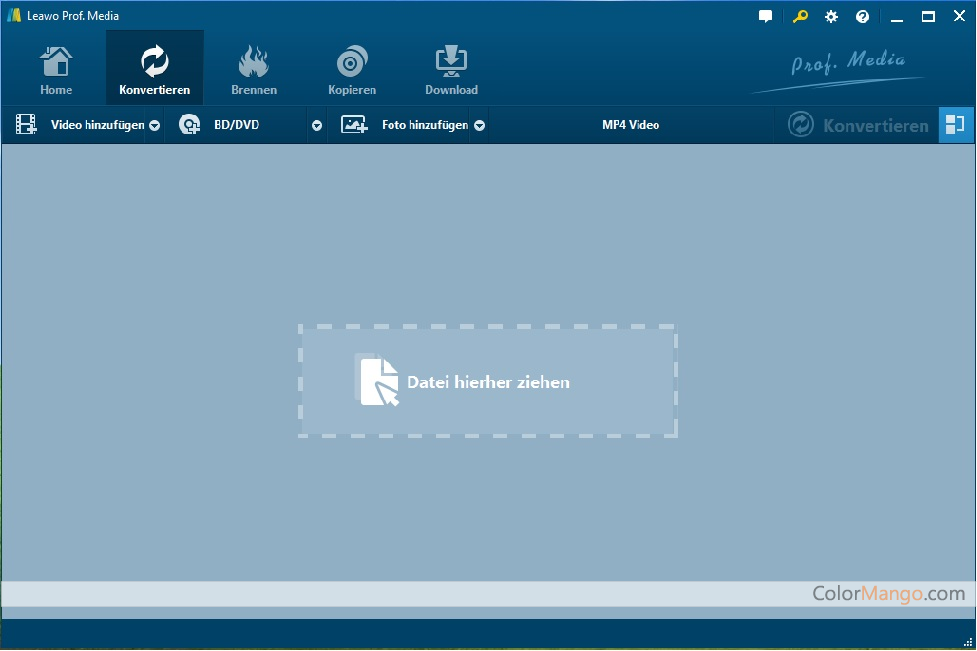 Leawo Video Converter Screenshot