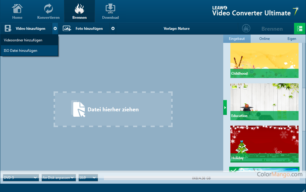 Leawo Video Converter Ultimate Screenshot