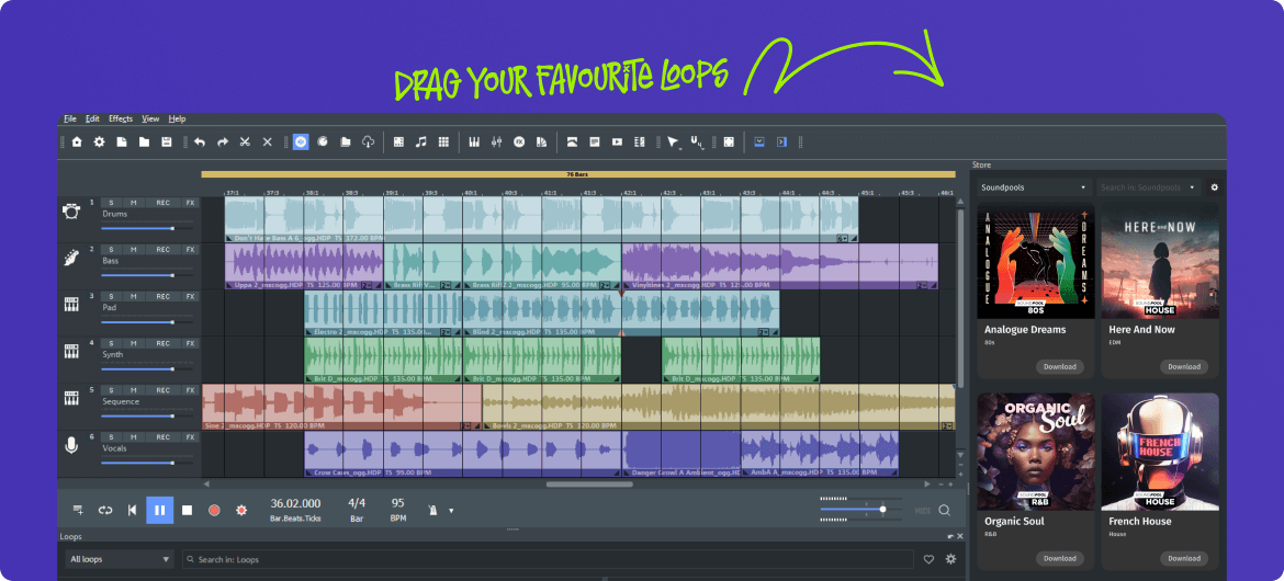 MAGIX Music Maker Premium Screenshot