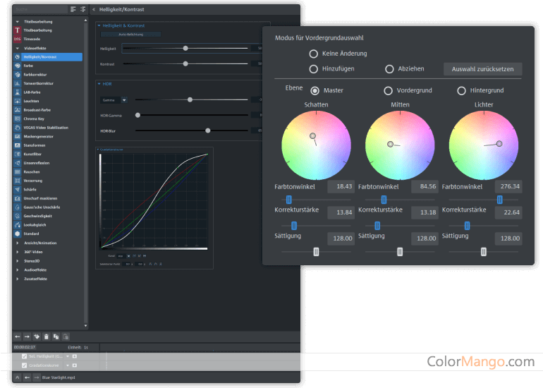 MAGIX Video Pro X 365 Screenshot