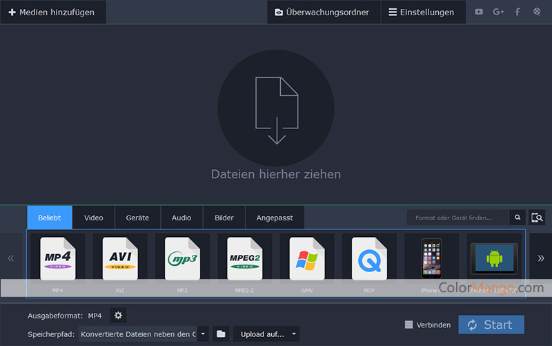 Movavi Video Converter Screenshot