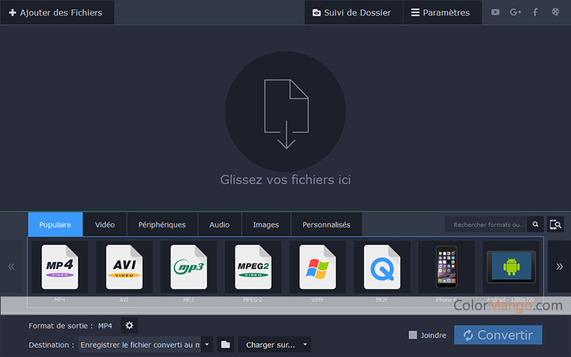 Movavi Video Converter Screenshot