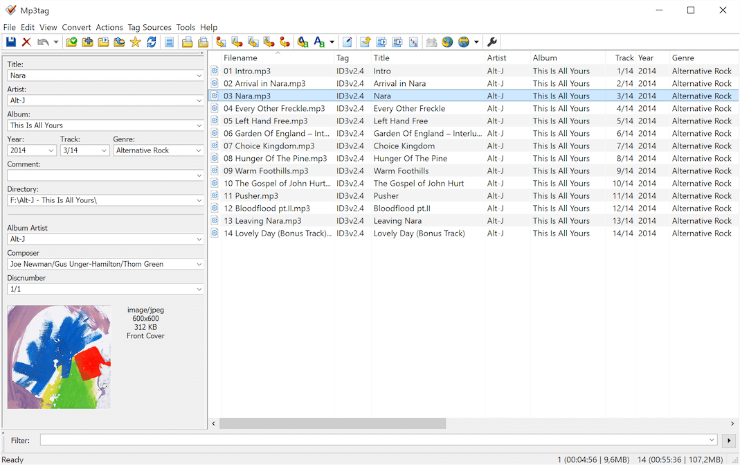 MP3TAG Screenshot