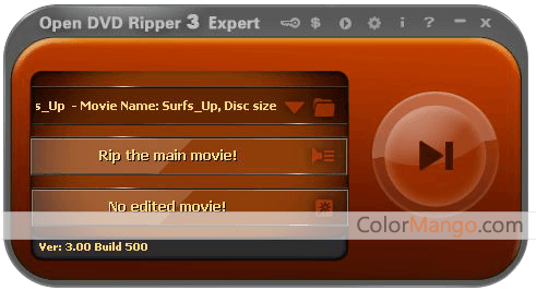 Open DVD Ripper Screenshot