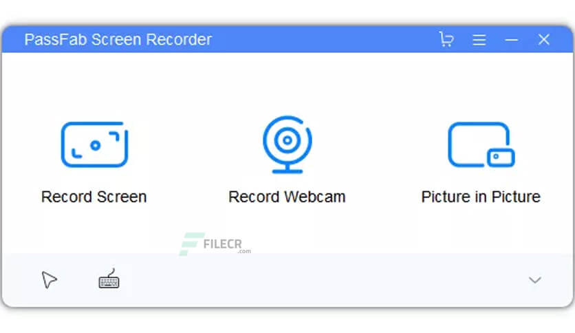 PassFab Screen Recorder Screenshot