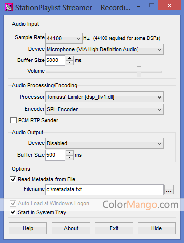 StationPlaylist Streamer Discount Coupon Screenshot