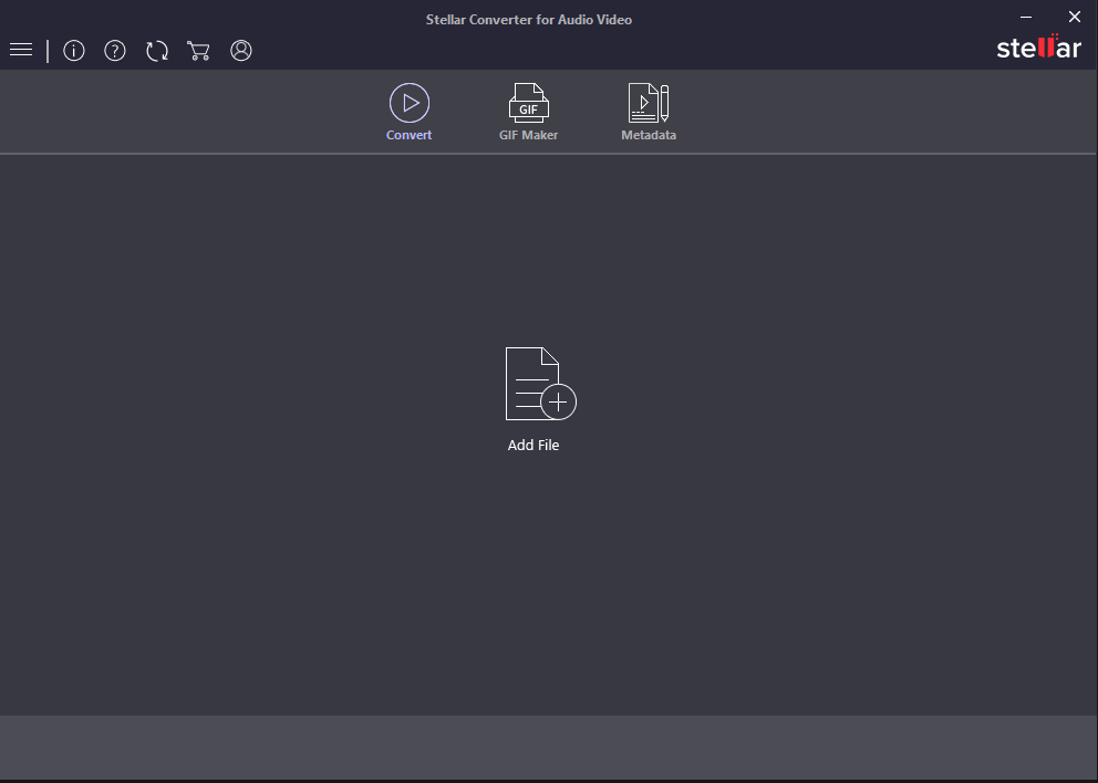 Stellar Converter for Audio Video Screenshot