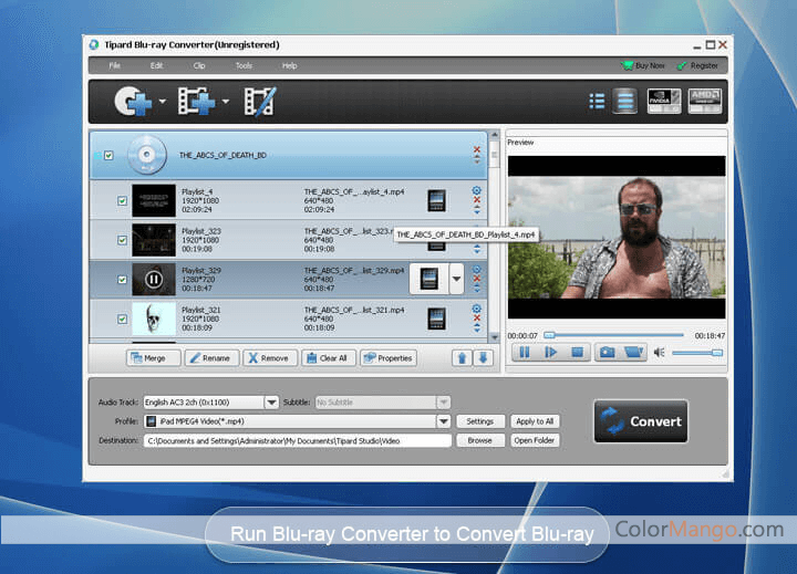 Tipard Blu-ray Toolkit Screenshot