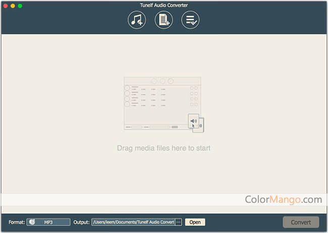 Tunelf Audio Converter Screenshot