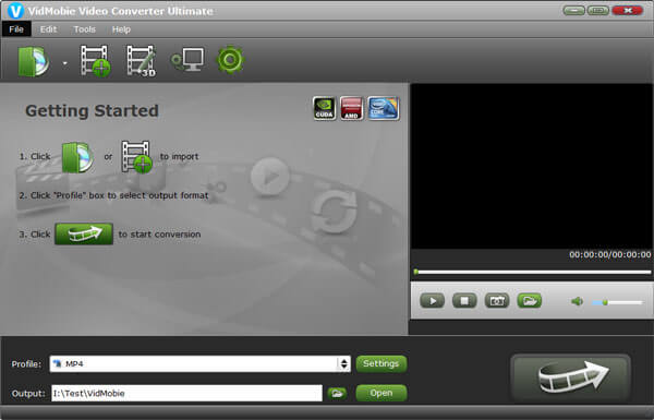 VidMobie Video Converter Ultimate Screenshot
