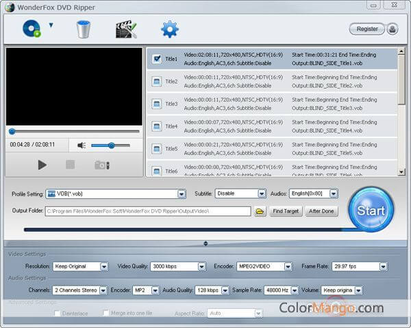 WonderFox DVD Ripper Pro Screenshot