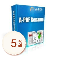 A-PDF Rename Discount Coupon Code
